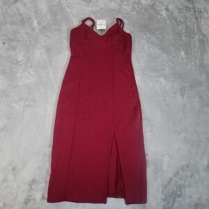 Forever 21 Dress Womens Small Red Sleveless Dinner Formal Classiccore‎